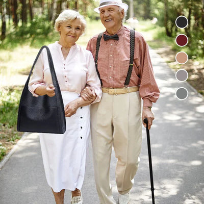 Ronin | Einfache unifarbene Ledertragetasche