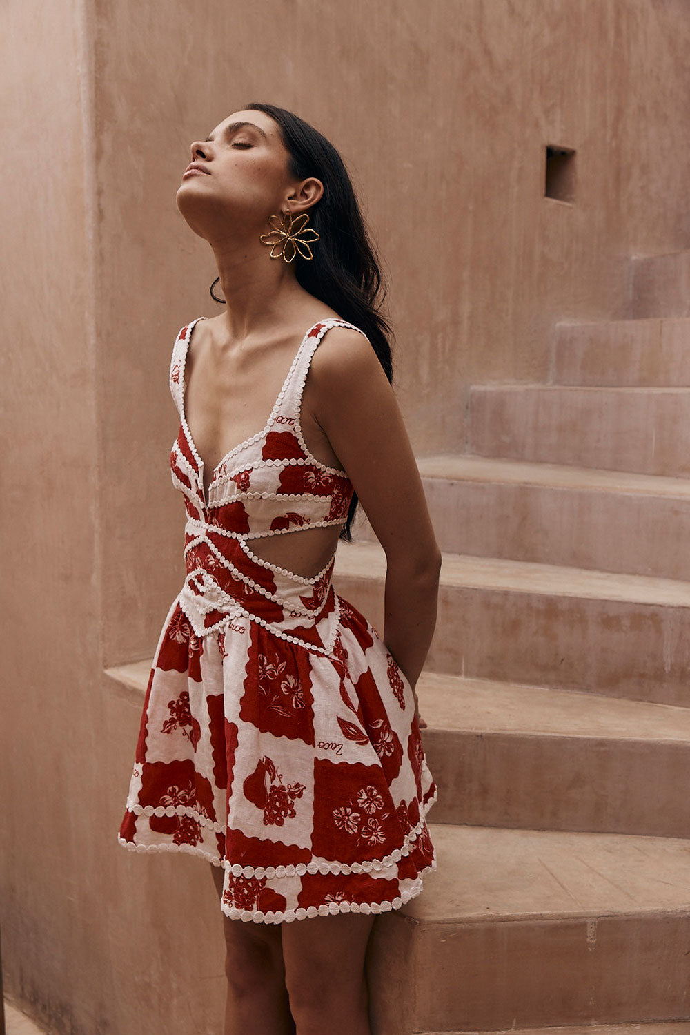 Sommerkleid mit Blumendruck | Sophie