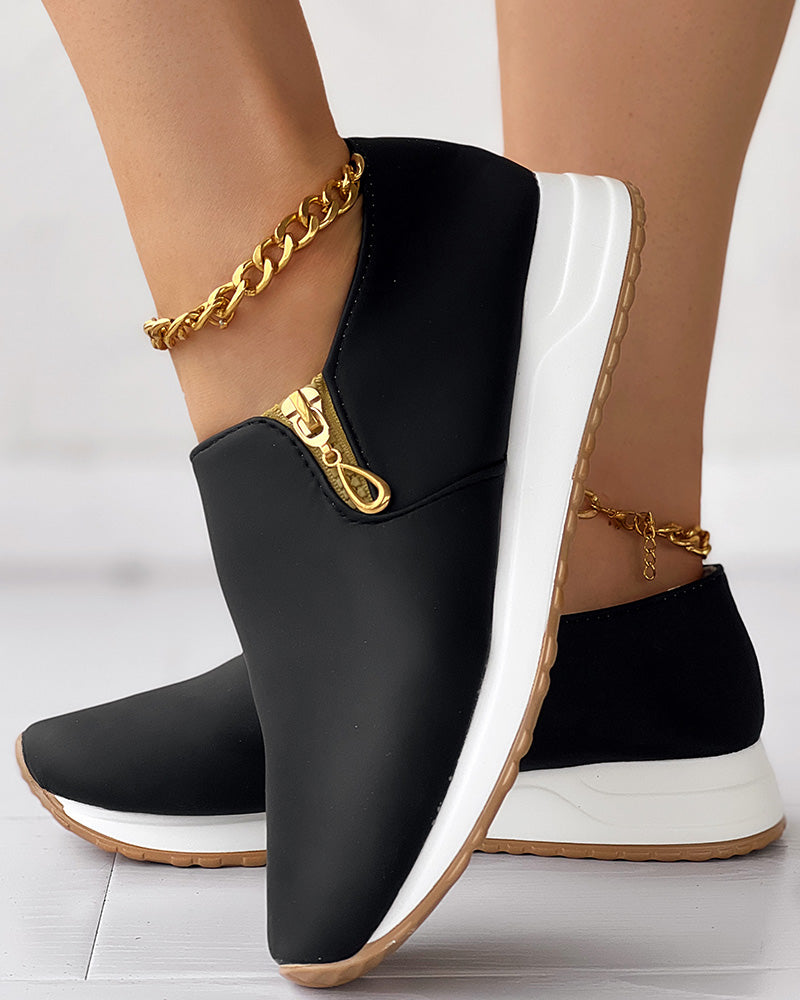 Modische Schuhe mit Reißverschluss - Lena