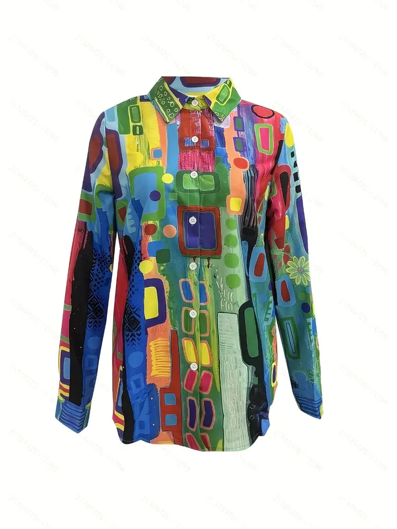 Louisa™ - Elegantes Hemd mit Knöpfen