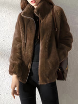 Dunkel brun