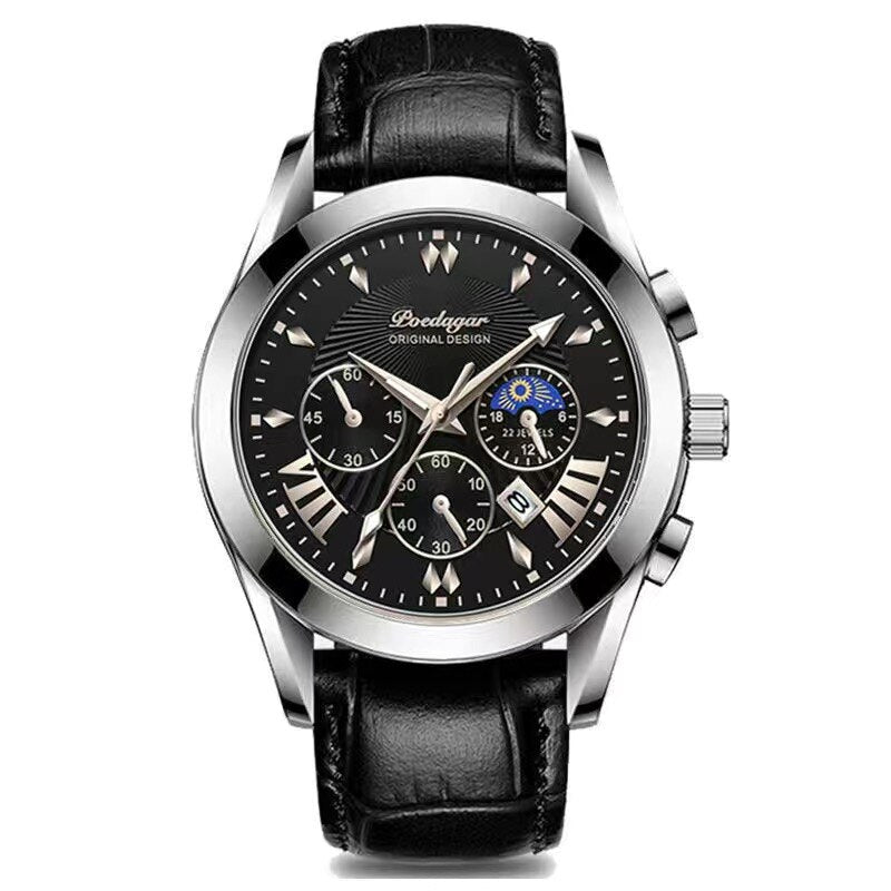 LUXUSUHR MIT LEDERBAND