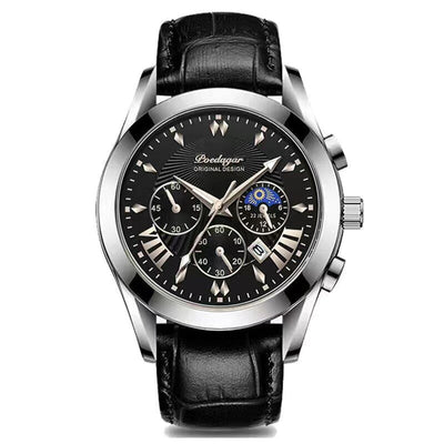 LUXUSUHR MIT LEDERBAND