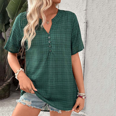 Zayden | Vintage-Karo-Bluse