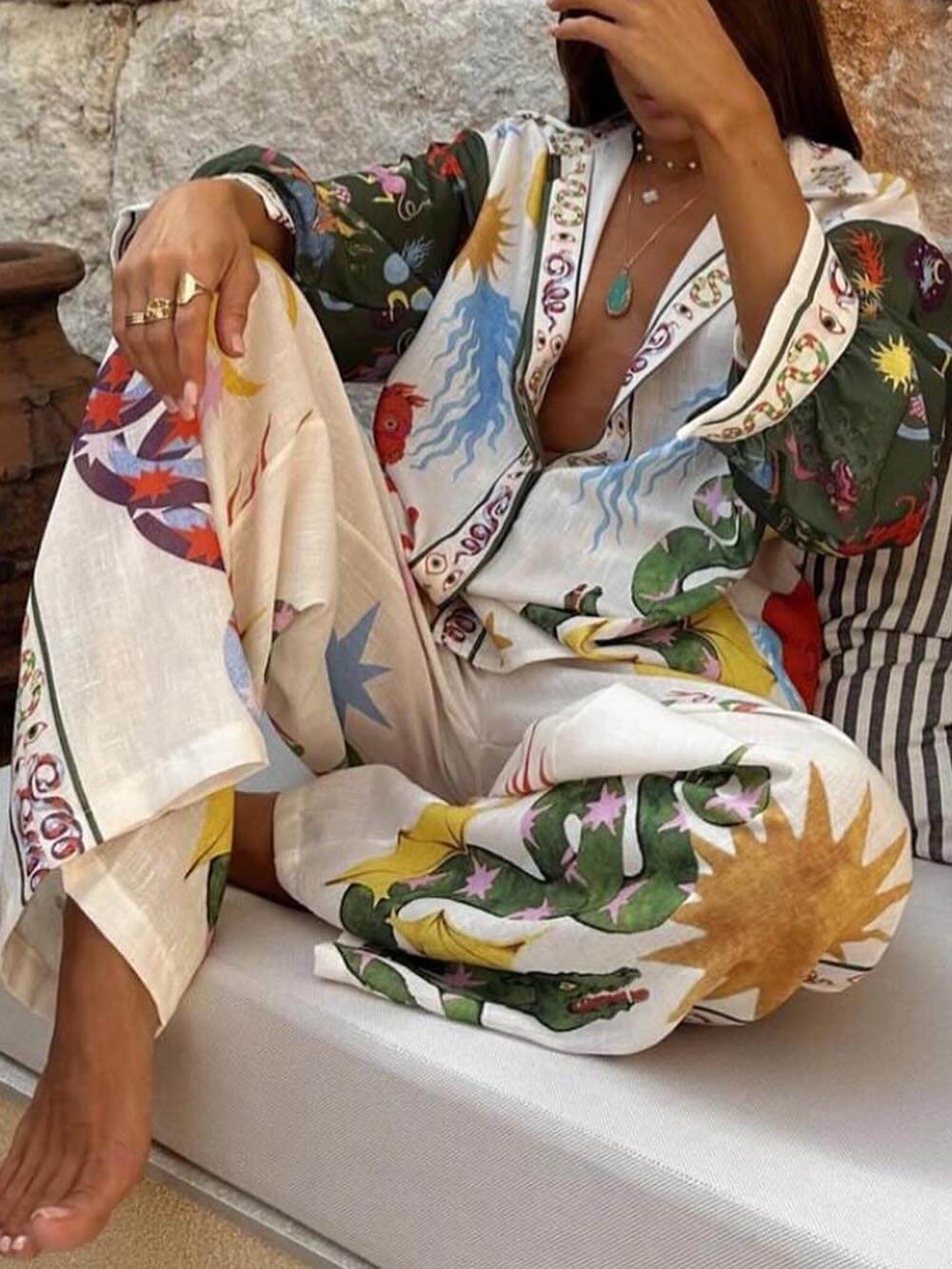 Paula- Mode Causal Anzüge Set