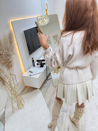 Wickel-Cardigan Kurz