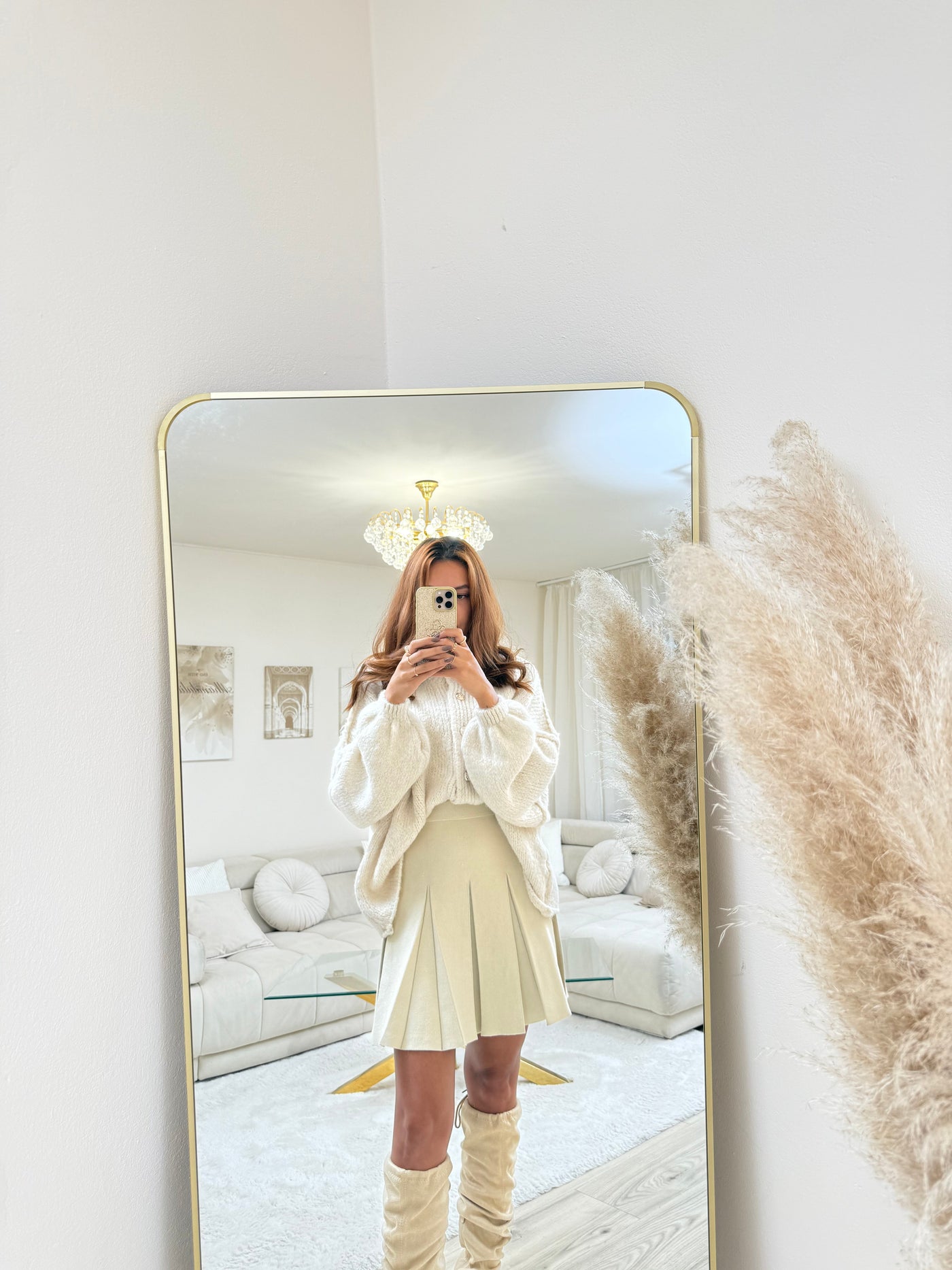 Oversize-Strickjacke