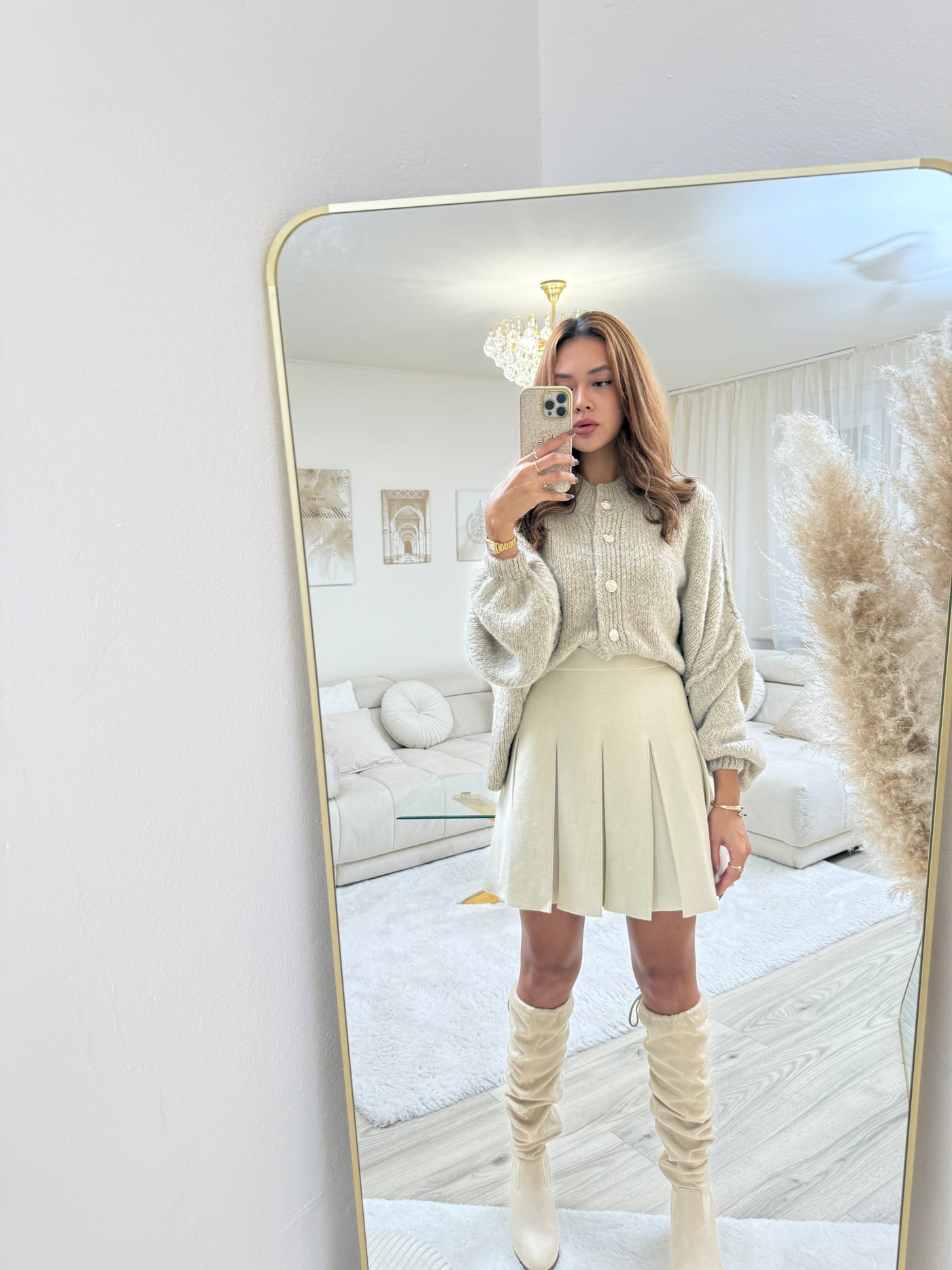 Oversize-Strickjacke