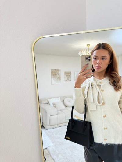 Schlaufen-Strickpulli