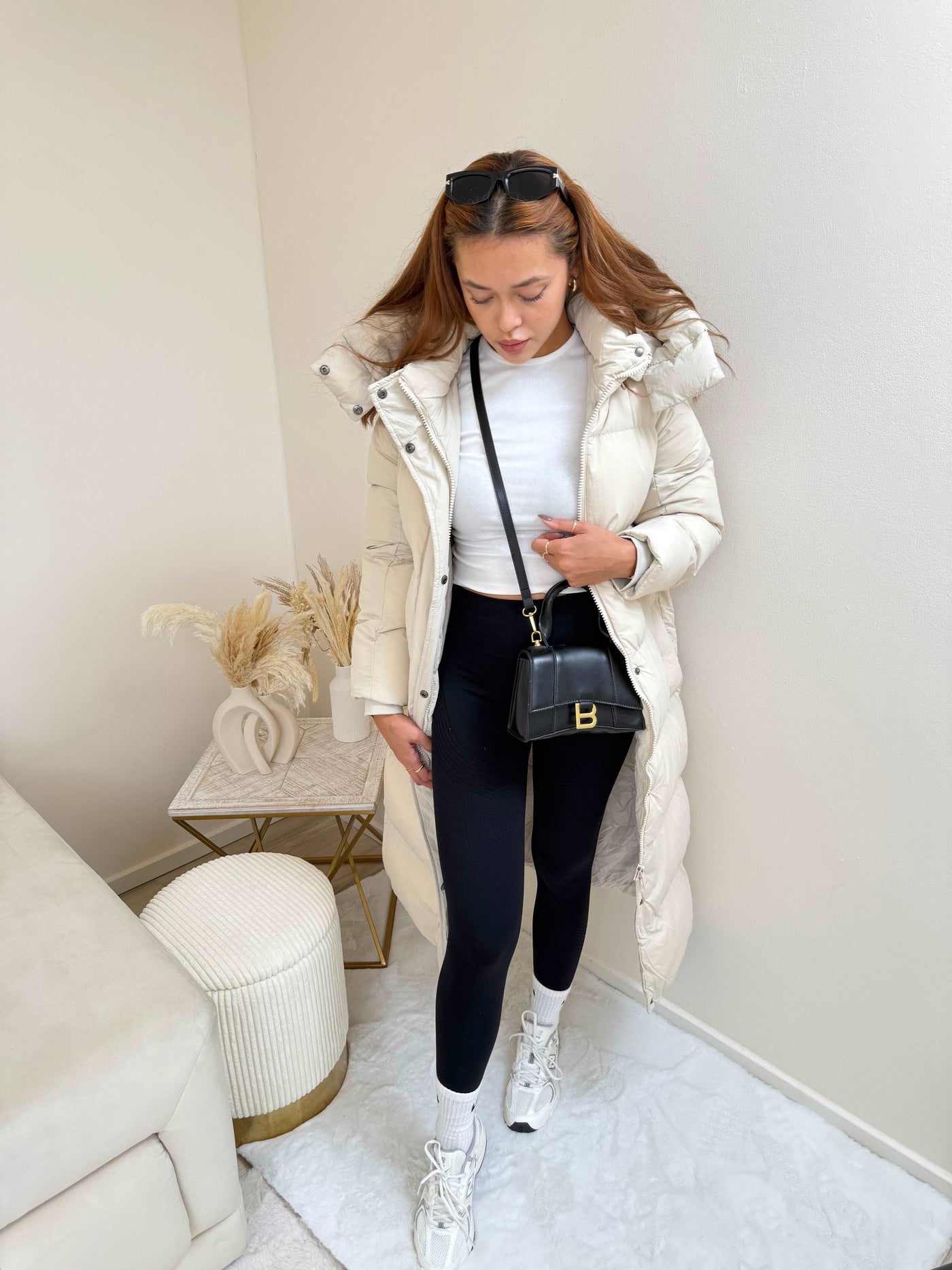 Copperose Winterjacke mit Kapuze