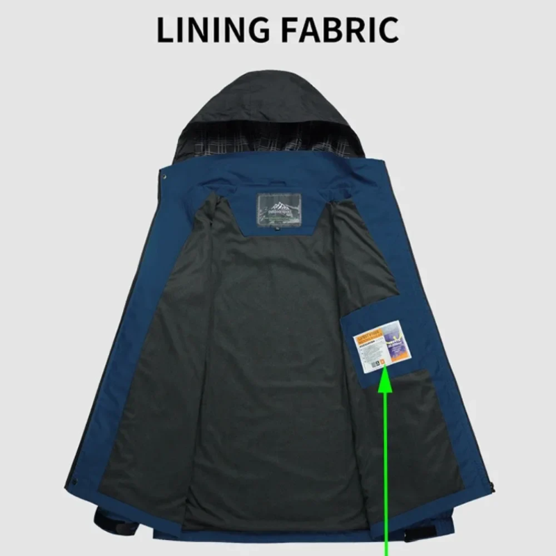 Wintero - Wasserdichter Wintermantel Männer – Winddicht, Leicht, Outdoorjacke