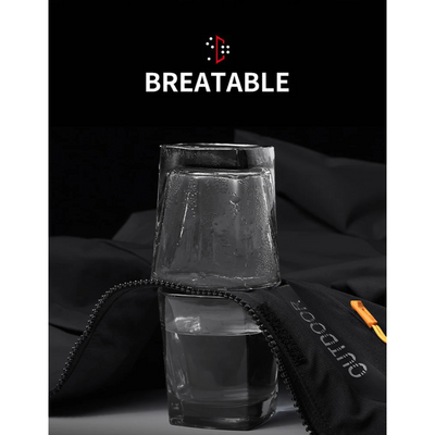 Hiverno - Wasserdichter Wintermantel Männer – Winddicht, Leicht, Outdoorjacke