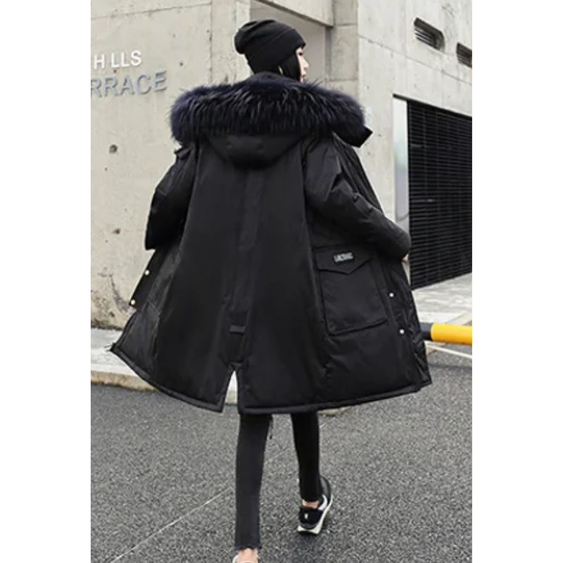 Nachtal - Parka Winterjacke Herren – Lang, Winddicht, Warm Gefüttert