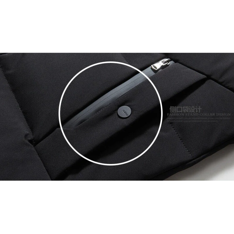 Windorn - Parka Winterjacke Herren – Lang, Warm Gefüttert, Mit Kapuze