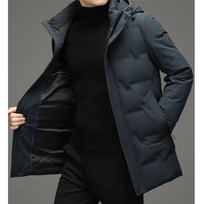 Polarmx - Daunenjacke Herren Atmungsaktiv Ultraleicht Warm Gefüttert