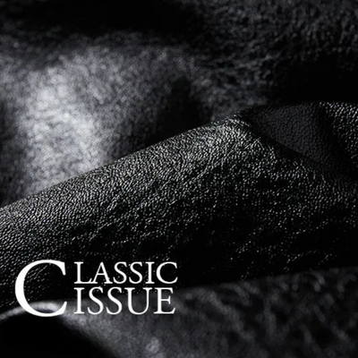 Revigor - Lederjacke Herren, Warme Jacke mit Reißverschluss und Kapuze