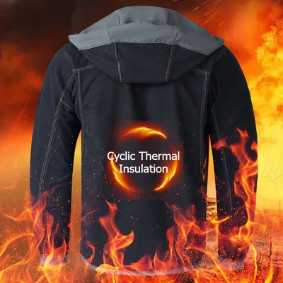 Wintora - Wasserdichter Wintermantel Männer – Warm Gefüttert, Wetterfest, Mit Kapuze