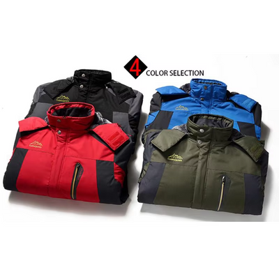 Frostix - Wasserdichter Wintermantel Männer – Warm, Wetterfest, Mit Kapuze