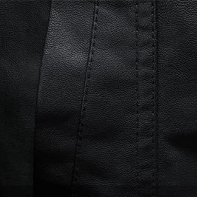 Blorvik - Lederjacke Herren, Warme Jacke mit Camouflage-Design und abnehmbarer Kapuze