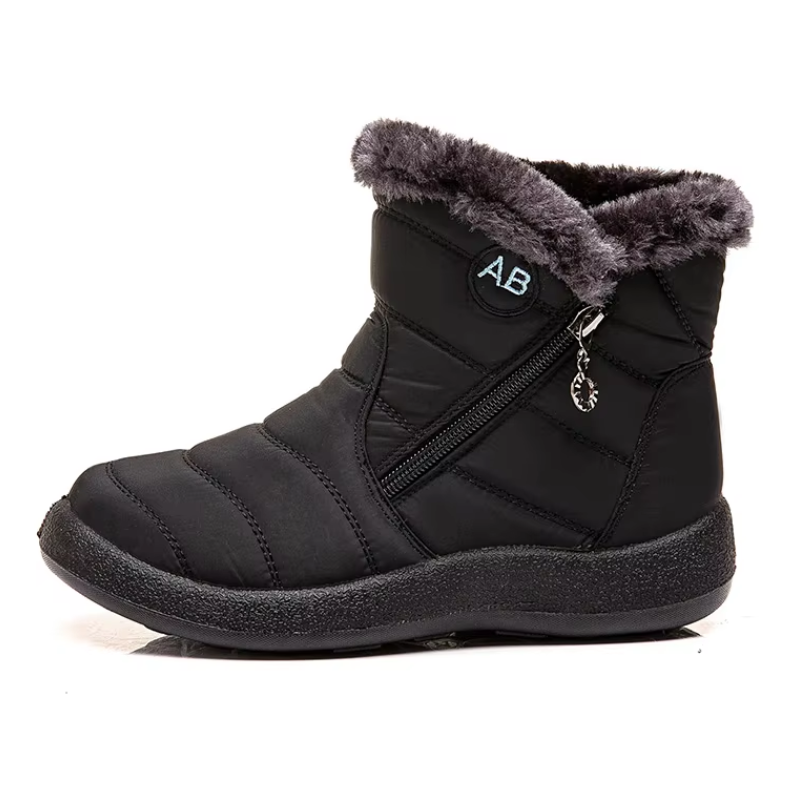 Stivola - Damen Winterstiefel wasserdicht mit Fellfutter und Reißverschluss