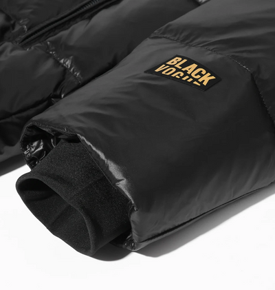 Jackfed - Daunenjacke Herren Glänzend Warm Gefüttert Mit Kapuze Winterjacke