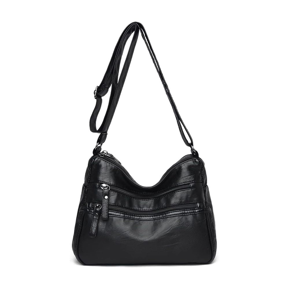 Lila |  Elegante und sichere Anti-Diebstahl Crossbody Organizer Tasche