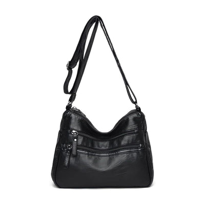 Lila |  Elegante und sichere Anti-Diebstahl Crossbody Organizer Tasche