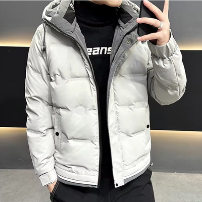 Kälteex - Daunenjacke Herren Warm Gefüttert Übergangsjacke Mit Reißverschluss