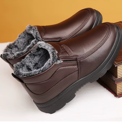 Snowina - Herren Winterstiefel mit Warmfutter und rutschfester Sohle