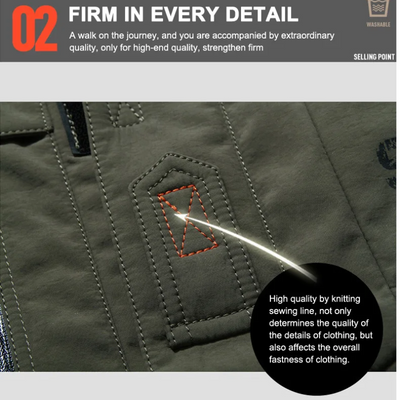 Lodenex - Wintermantel Männer, Winddichte Jacke mit Kapuze und Reißverschluss