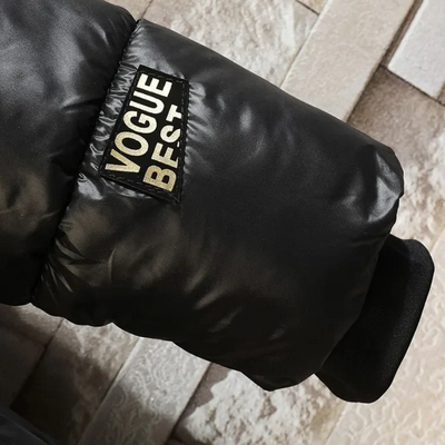 Herrsol - Pufferjacke Herren Winterjacke Mit Fleecefutter Kapuze Warm Gefüttert