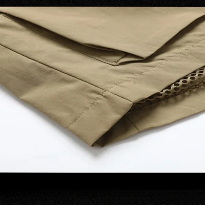 Mantzen - Wintermantel Männer, Winddichte Jacke mit Reißverschlusstaschen