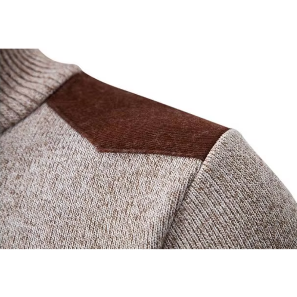 Nordman - Eleganter Pullover mit Reißverschluss Herren – Perfekt für Büro & Freizeit