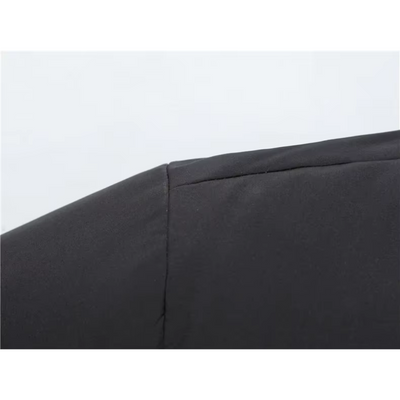 Reinfel - Langer Wintermantel Herren – Warmer Daunenparka mit Kapuze und Reißverschluss