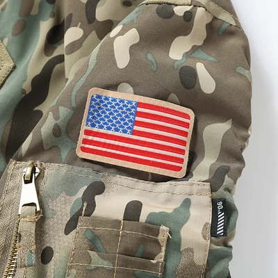 Lodgent - Wintermantel Männer mit Kunstfellkapuze, Warm gefütterte Outdoor-Jacke