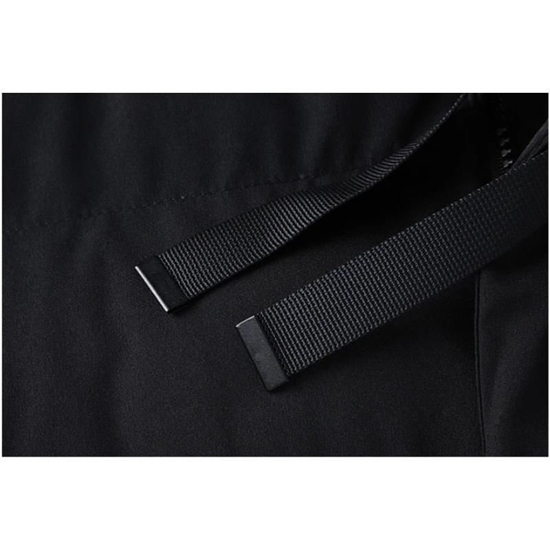 Eismund - Langer Wintermantel Herren Warm Gefüttert Mit Kapuze Winddicht