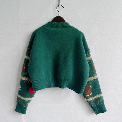 Winzwol - Weihnachtspullover – Lustiges Katzendesign, Festlich, Unisex