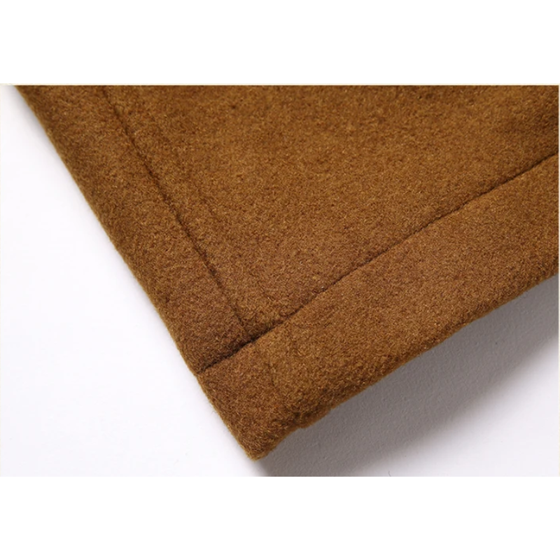 Nordalt - Langer Mantel Herren Warm Gefüttert Mit Stehkragen Winterjacke