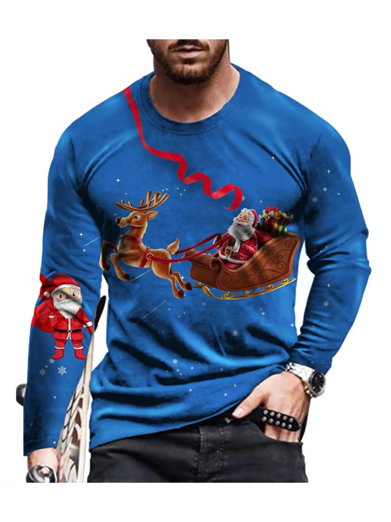 Festorn - Kreativer Weihnachtspullover – Perfekt für die Weihnachtszeit