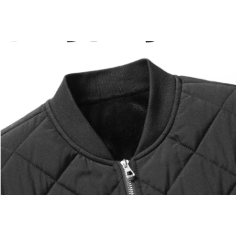 Falkron - Gewattierte Jacke Herren mit Fleecefutter und Reißverschlusstaschen