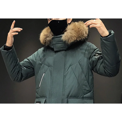 Trotman - Parka Winterjacke Herren – Warm, Wetterfest, Outdoorjacke