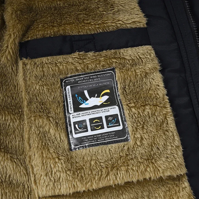 Wetters - Parka Winterjacke Herren – Warm Gefüttert, Winddicht, Mit Kunstfellkapuze