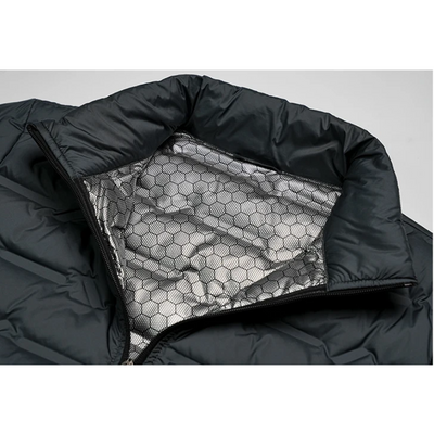 Nordfed - Daunenjacke Herren Winddicht Wasserdicht Lange Winterjacke Kapuze