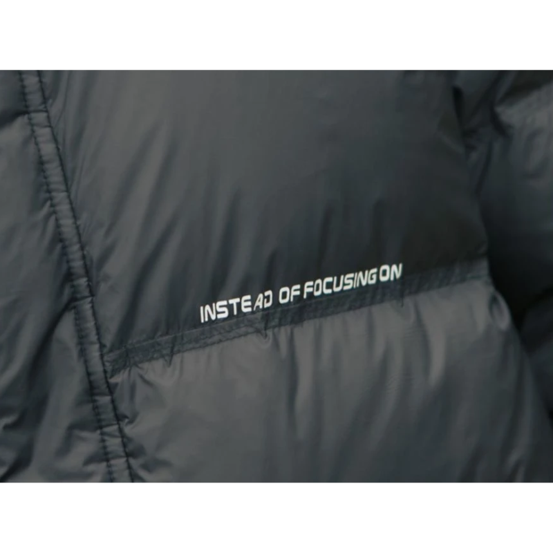 Grauarm - Daunenjacke Herren Lang Warm Gefüttert Wintermantel Mit Kapuze