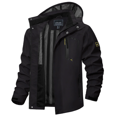 Arkturo - Wasserdichter Wintermantel Männer – Thermo Fleece, Winddicht, Outdoor
