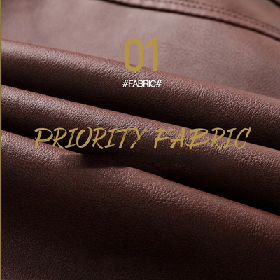 Bronvek - Lederjacke Herren mit Reißverschluss, Klassische Jacke aus Echtleder