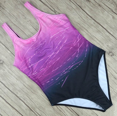 Elizabeth | Vintage Badeanzug für Damen mit hohem Schnitt