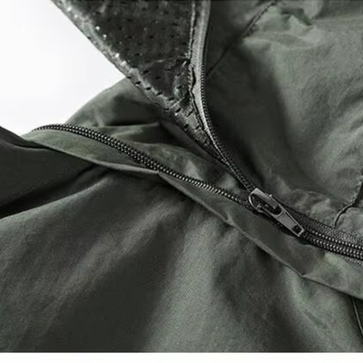 Kalther - Wintermantel Männer mit Kapuze, Wind- und wasserdichte Outdoor-Jacke