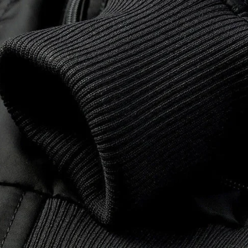 Kaltexi - Wintermantel Männer, Wind- und wasserfeste Jacke mit Kunstfellbesatz