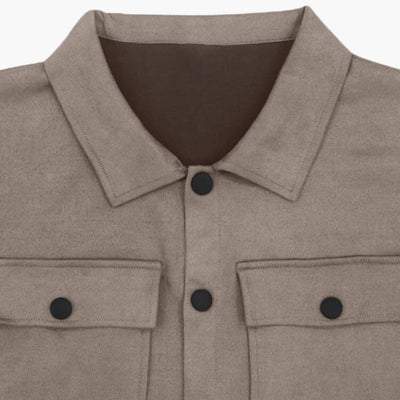 Zweiteiliges Herren Set mit Langarmhemd und Hose